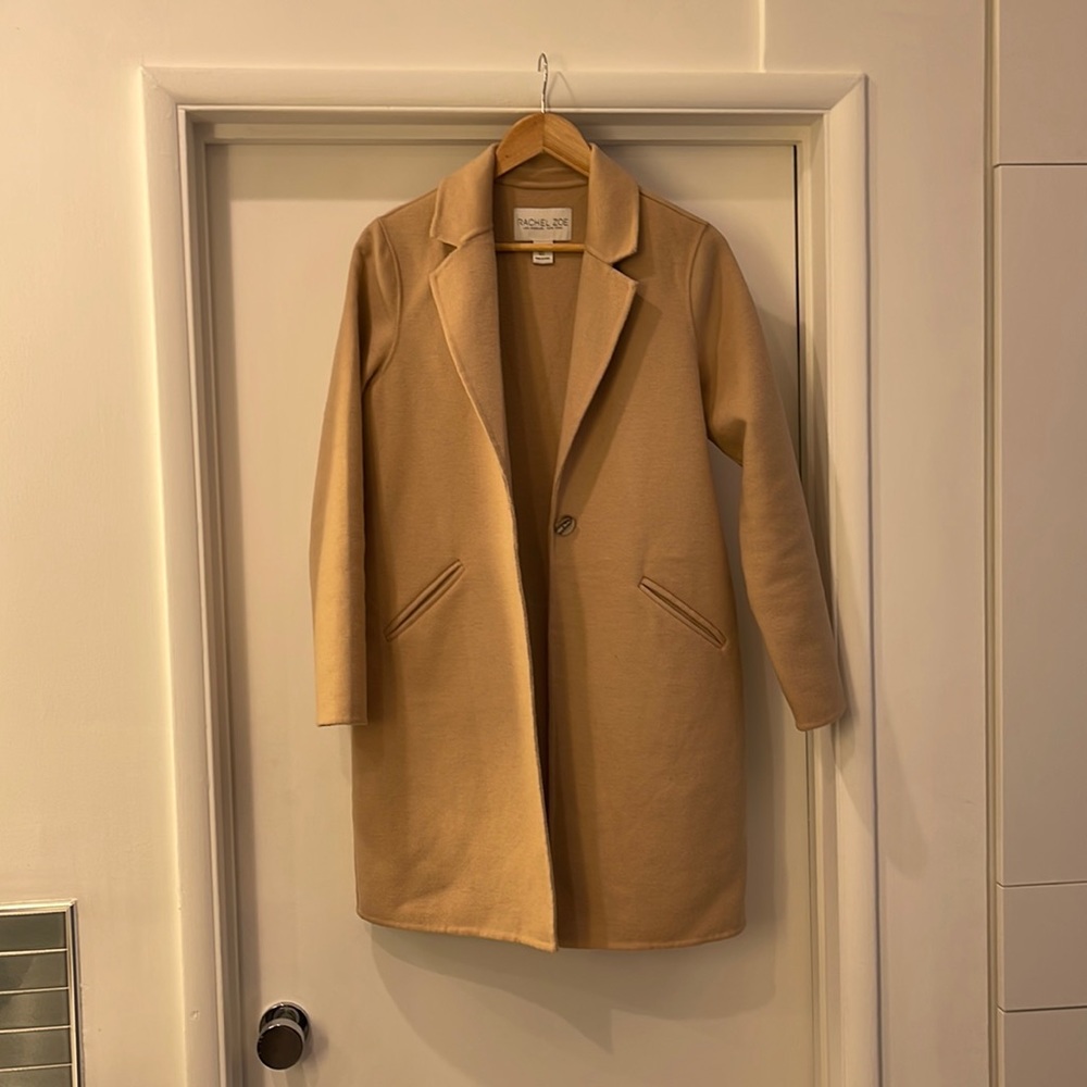Rachel Zoe Camel Wool Coat